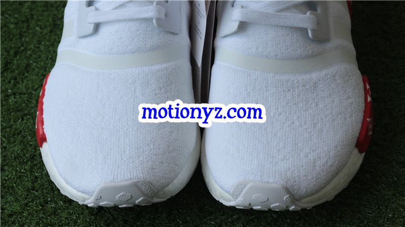 Real Boost Adidas NMD x Supreme LVS White